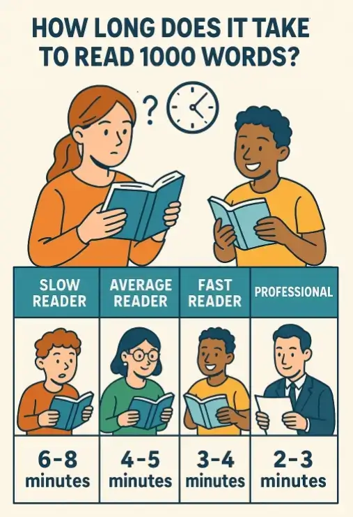 Illustration: Reading Speed Comparison Illustration: Reading Speed Comparison